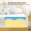 Matelas en mousse viscoélastique imprégnée de gel de Sleep by Wayfair™-1103638862