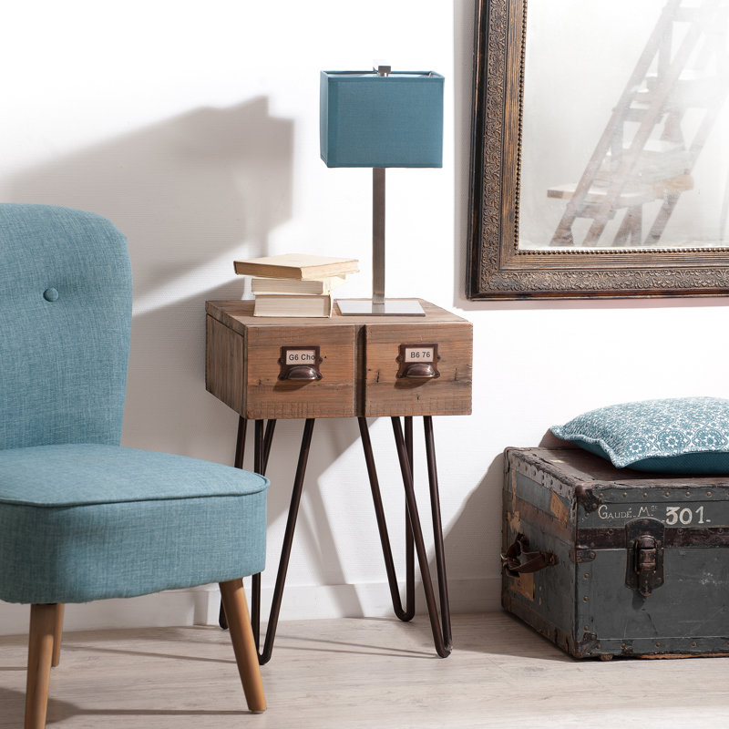 Side Table with Storage