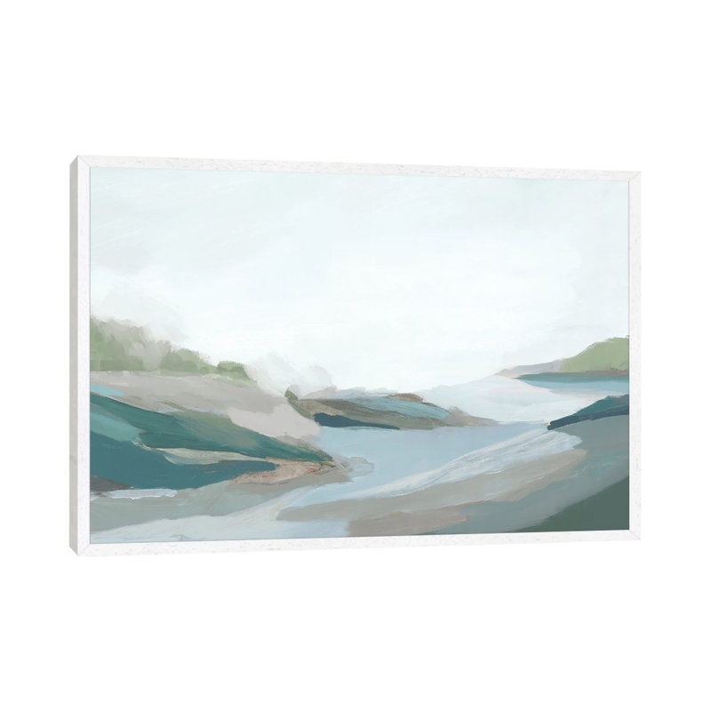 Return To Nature II by Isabelle Z - Painting on Canvas, 101.6 cm H x 66.04 cm W, White Framed