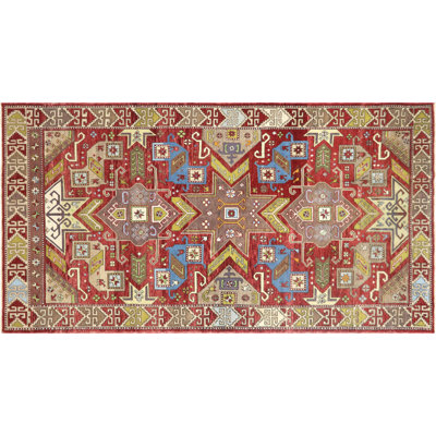 One-of-a-Kind 5'2" X 9'7" 1960s Wool Area Rug in