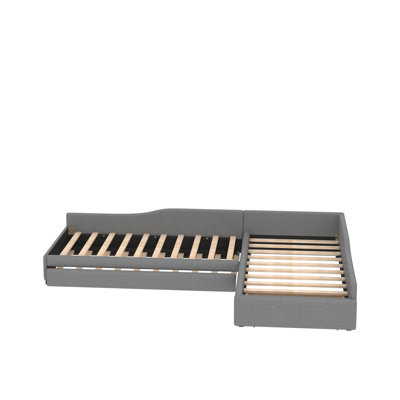 Lit plateforme simple avec rangement Mirriah