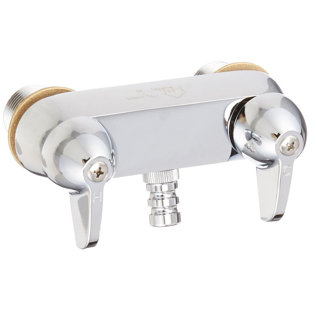 Wall Mounted Optional 2-handle Bathroom Faucet