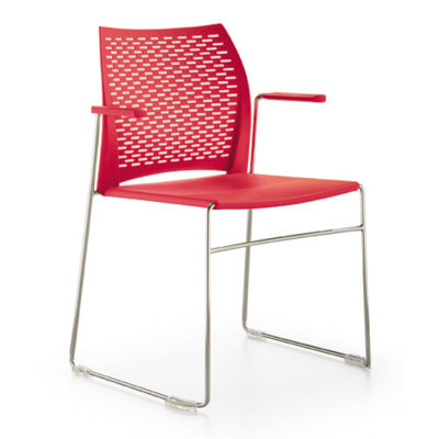 Chaise d'invité à traîneau réseau