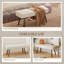 Velvet Upholstered Bench