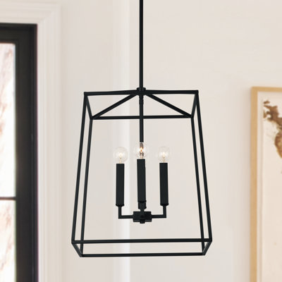 Lustre géométrique à 4 lumières Dumas