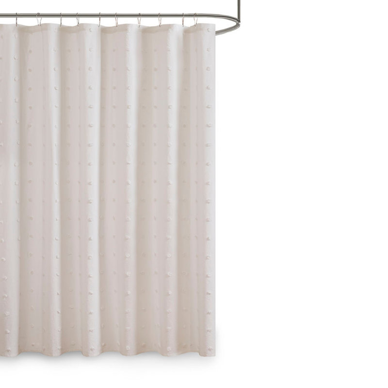 Rideau de douche 1pc, Gris, 72 po x 72 po