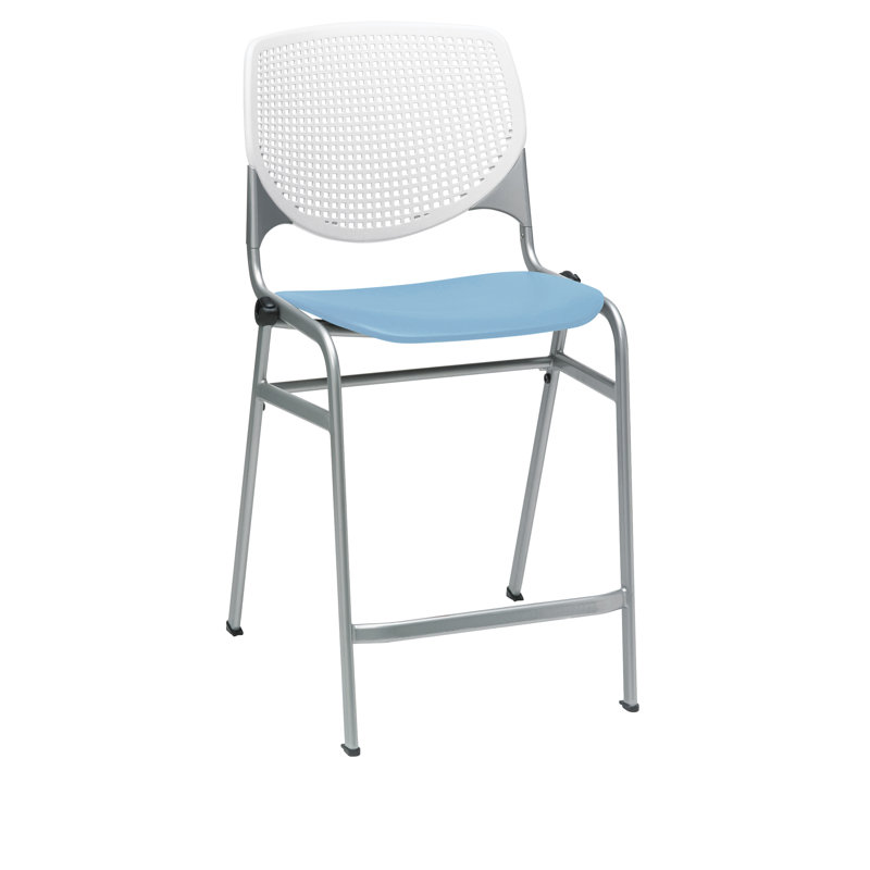 Kool 25" Bar Stool, Sky Blue