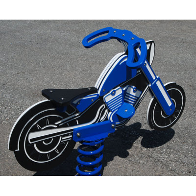 Floor Mounted Metal Rider
