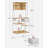 31.5“W 71"H Coffee Bar With Adjustable Storage Shelves-689131946