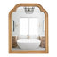 Solid Wood Wall Mirror for Bathroom or Bedroom-91833627-90955540