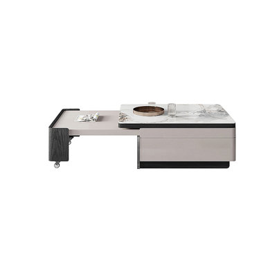 Modern Simple Light Luxury Telescopic Coffee Table