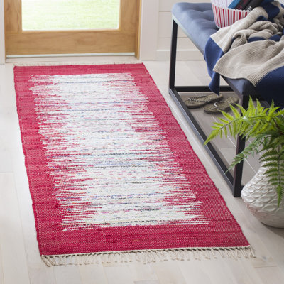 Pascual Hand Woven Cotton Abstract Rug