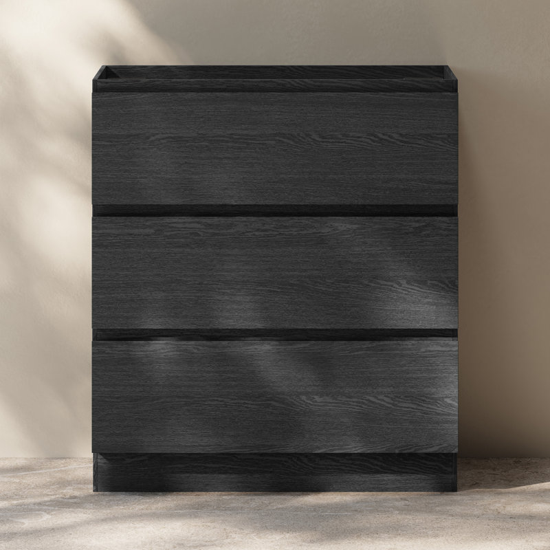Armoire de salle de bain murale sans comptoir 30 po Liberte, Chêne noir