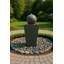Outdoor Floor Fountain with Lights
