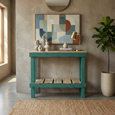Topher 35'' Solid Wood Console Table