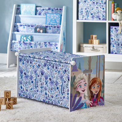 Disney Frozen Storage Box - Easy to Assemble Toy Chest for Kids