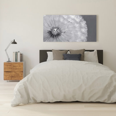 Dandelion Puff Ball - Toile botanique romantique pour la décoration intérieure