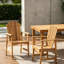Ensemble de chaises Adirondack d'extérieur en bois d'acacia résistant aux intempéries-654402743