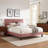Modway Sofia Channel Tufted Performance Velvet Platform Bed-44353754-44353759
