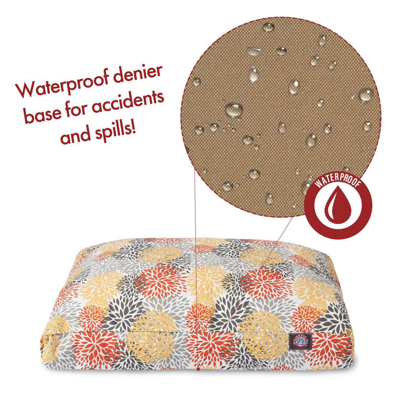 Oreiller/classique Blooms Orthopedic, Petit (l 20 po x P 27 po x H 4 po) ;