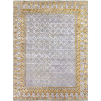 Khotan Wool Geometric Area Rug
