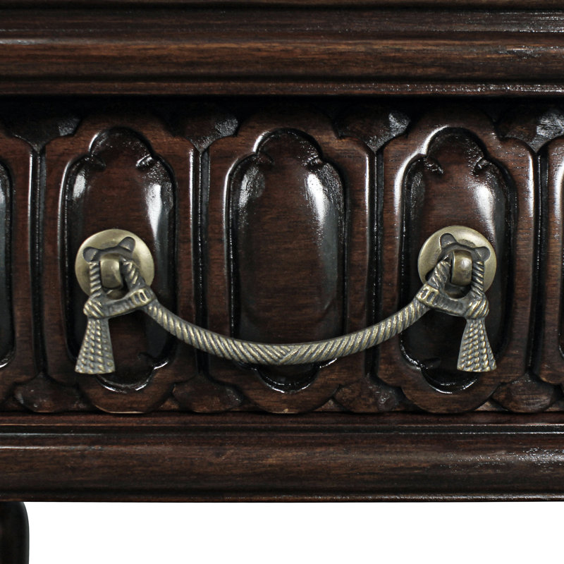Lord Raffles Gothic Revival Mahogany Sideboard with Winged Lions