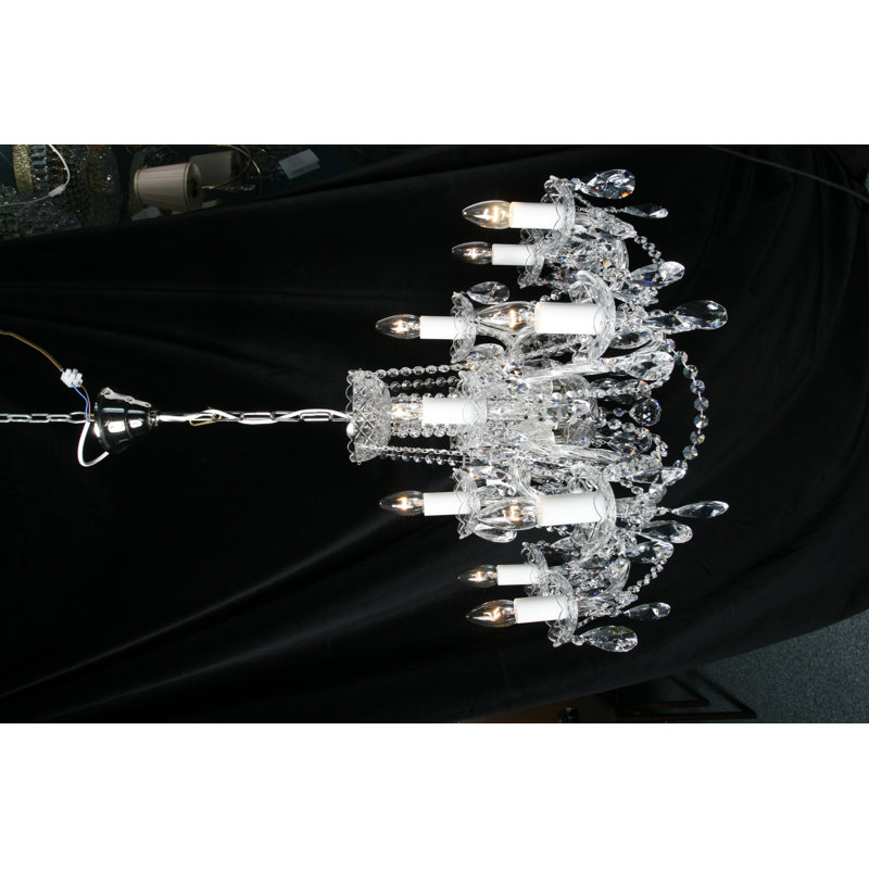 12-Light Candle Style Chandelier