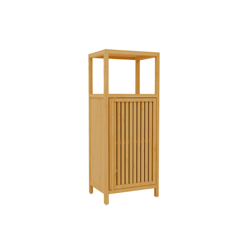 Armoire multi-scène de 41 pouces avec une tablette et 2 tablettes ouvertes, peu encombrante, idéale pour la salle de lavage