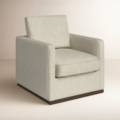 Bobbi Walnut Swivel Armchair