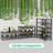 12 Pair Stackable Shoe Rack-873952917
