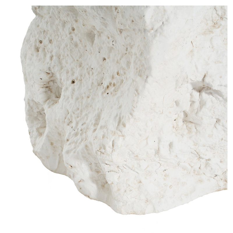 Table d'appoint d'extérieur Modern Artistry, blanc