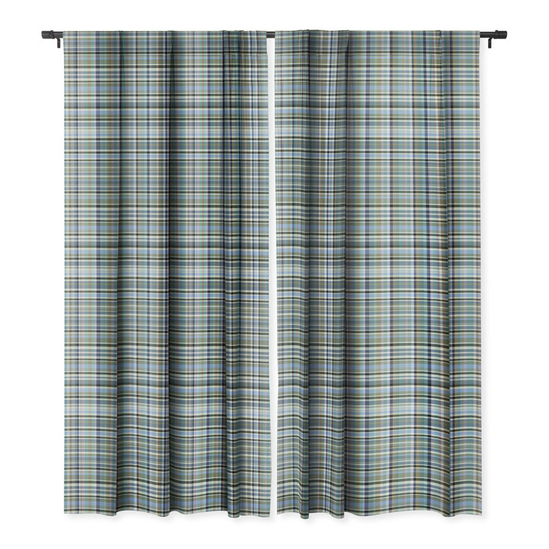 Hokku Designs Bryli Polyester Blackout Curtain Pair | Wayfair