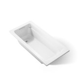 Archer® Drop-in Bath with Bask Heated Surface and Reversible Drain