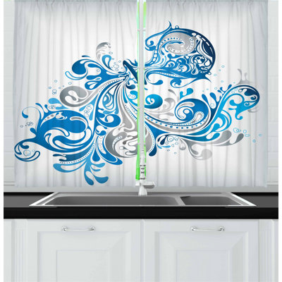 Tailored Kitchen Curtain