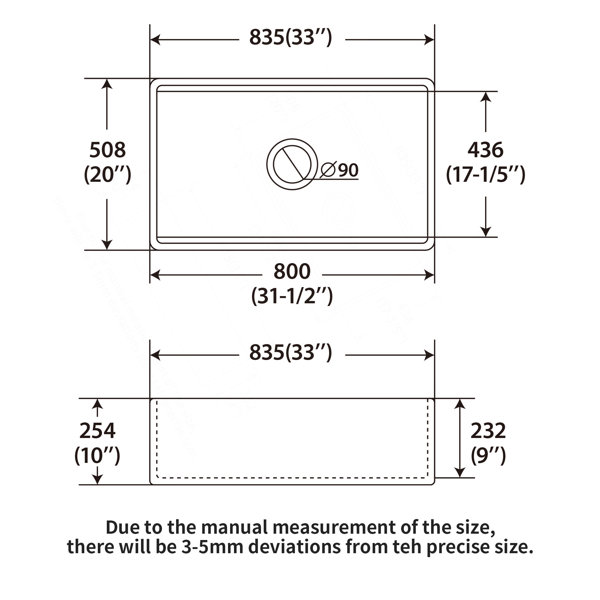 Dimensions du produit
