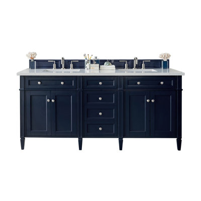 Meuble-lavabo double l 72 po Dussault