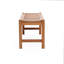 Banc d'extérieur en bois massif l 47,2 po