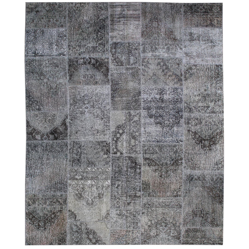 Overdye One-of-a-Kind Rectangle 7'11" X 9'11" Wool Area Rug in
