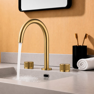 Widespread 2-Handle Bathroom Faucet
