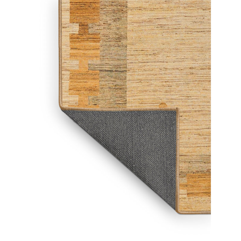 Tapis décoratif multicolore à motif abstrait, Rectangle de 2 pi x 3 pi