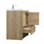 Meuble-lavabo simple 35,5 po avec plateau en acrylique Rosnel