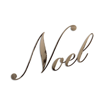 «Noel» par Sally Dailey, art textuel
