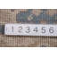 Tapis de couloir bleu 3 pi Oushak