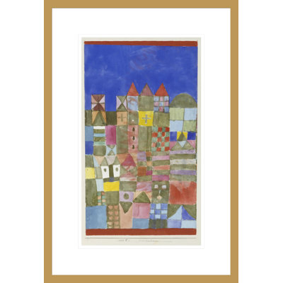 Marjamshouse par Paul Klee, impression giclée encadrée