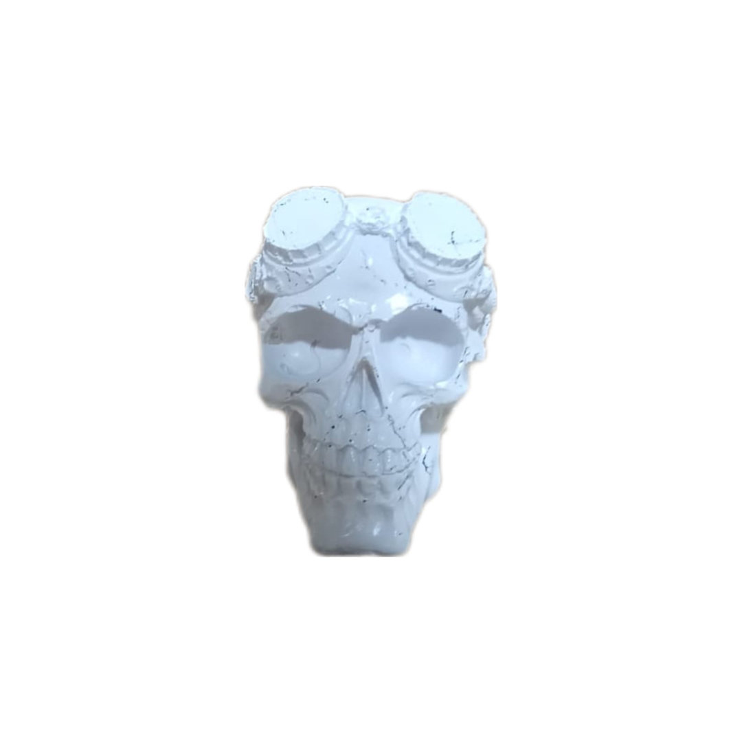 Skulptur Totenkopf