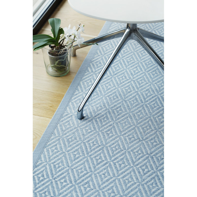 Katelin Geometric Flatweave Area Rug, Rectangle 140 x 200cm
