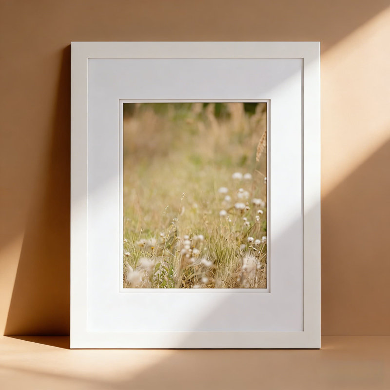 16X20 Picture Frame With Double Mat For 11X14 Photos - Versatile Wall Mount Or Tabletop Display With Airfloat Design And Protective Glass