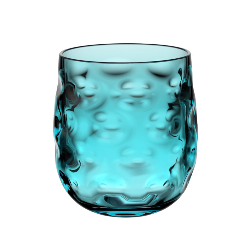 Verre de 14 oz en acrylique Grassingt, Bleu