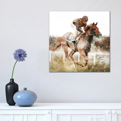 Number One Rider by Bluebird Barn - Wrapped Canvas Painting
