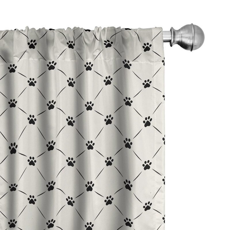 Semi-Sheer Rod Pocket Sliding Panel, 28" x 95"